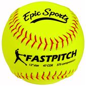Epic Fast Pitch Practice 12" Softballs (Dozen)
