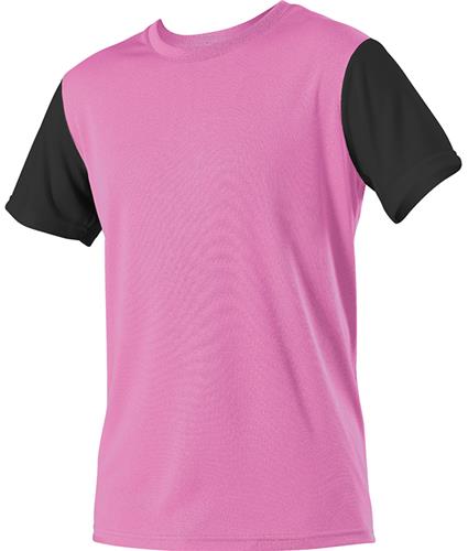 Womens (WXS - Black or SafetyYellow) Soccer Jersey T-shirt