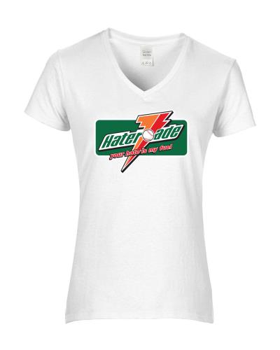 Epic Ladies Hater-ade Baseball V-Neck Graphic T-Shirts