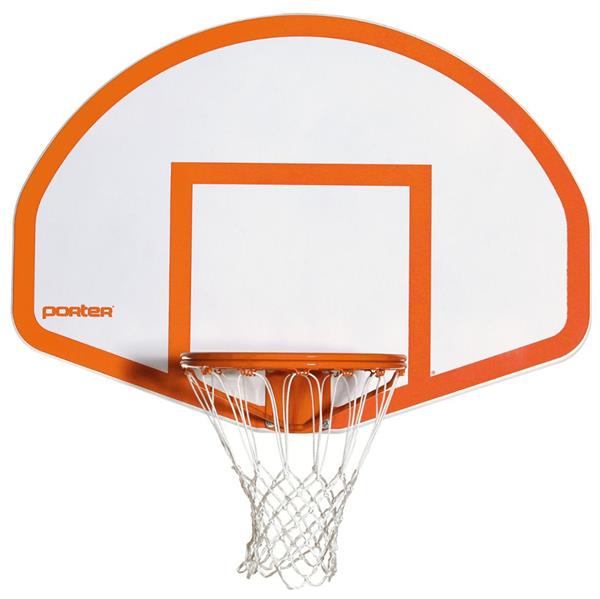 Porter Fan Aluminum 54" x 39" Basketball Backboard Basketball