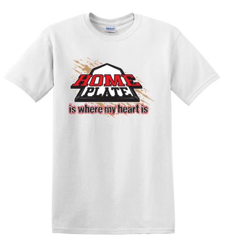 Epic Adult/Youth Home Plate Cotton Graphic T-Shirts. Free shipping.  Some exclusions apply.