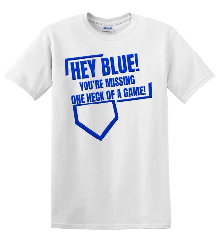 Epic Adult/Youth Hey Blue! Cotton Graphic T-Shirts