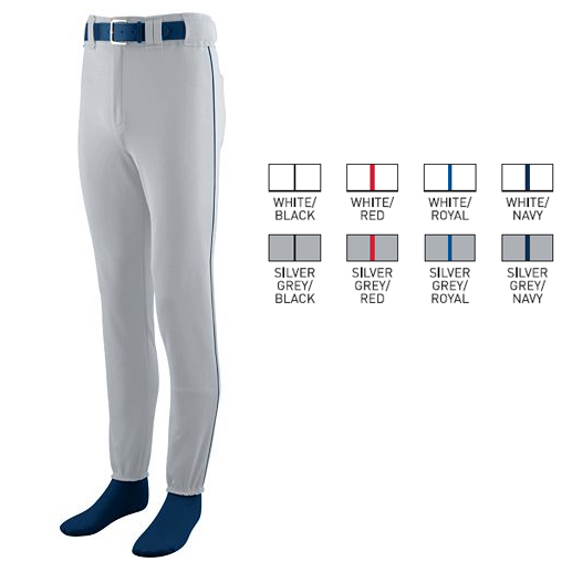 E16889 Augusta 14 Ounce Baseball Pant with Piping