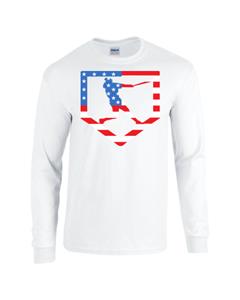 Epic Star Spangled hit Long Sleeve Cotton Graphic T-Shirts. Free shipping.  Some exclusions apply.