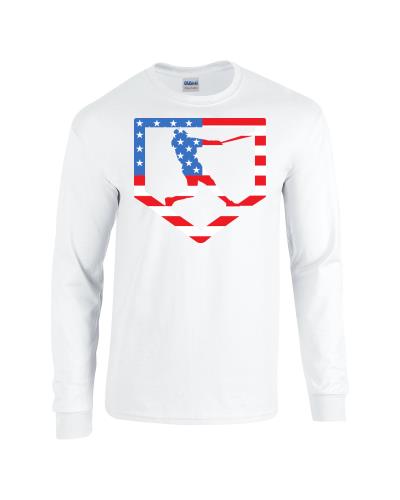 Epic Star Spangled hit Long Sleeve Cotton Graphic T-Shirts