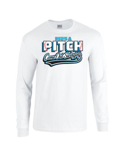 Epic Come Out Swinging Long Sleeve Cotton Graphic T-Shirts. Free shipping.  Some exclusions apply.