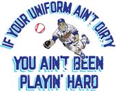 Epic Ladies Dirty Uniform - Bb V-Neck Graphic T-Shirts