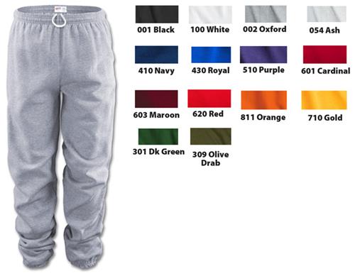 Soffe Adult Youth Heavy Weight Fleece Sweat Pants