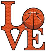 Epic Adult/Youth Basketball Love Cotton Graphic T-Shirts