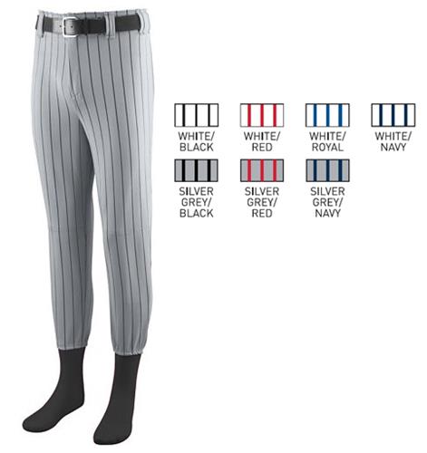 Augusta Youth Striped Softball/Baseball Pant. Braiding is available on this item.