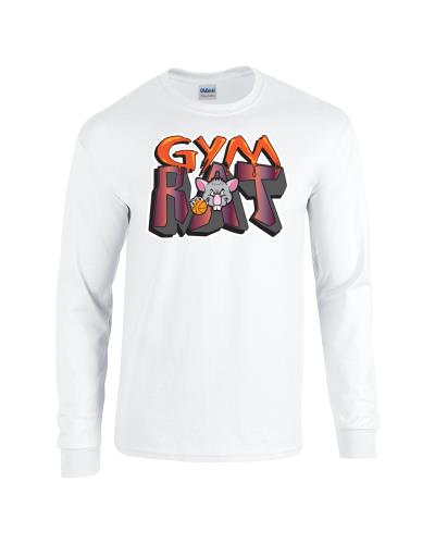 Epic Gym Rat Long Sleeve Cotton Graphic T-Shirts
