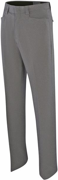 Heather Gray Pleated Umpire Pants - Plate