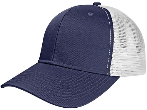 NV Caps Stretch-Fit Trucker Twill Front With Mesh Back