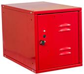 Cubix Modular Metal Box Lockers w/Louvered Door Pull Handle