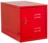 Cubix Modular Metal Box Lockers w/Louvered Door Key Lock