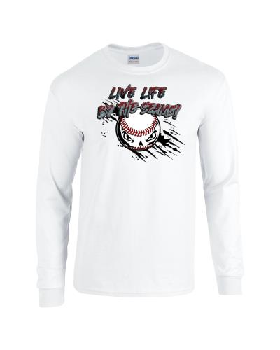 Epic Live Life Long Sleeve Cotton Graphic T-Shirts. Free shipping.  Some exclusions apply.
