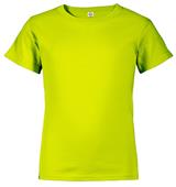 Delta Dri Youth 30/1's Retail Fit Short Sleeve T Shirt (YS - Cardinal or Red)