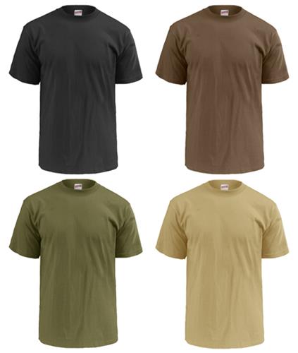 Soffe SS Lightweight Military Crew Neck Tee Shirts. Printing is available for this item.