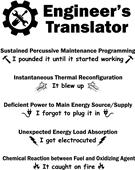 Epic Ladies Translator V-Neck Graphic T-Shirts