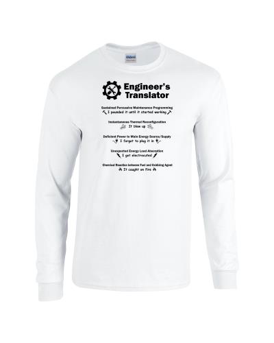 Epic Translator Long Sleeve Cotton Graphic T-Shirts. Free shipping.  Some exclusions apply.