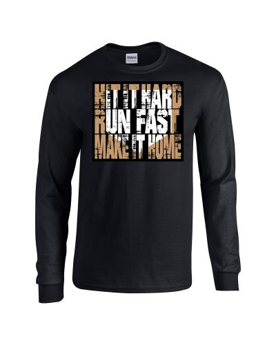 Epic Make it home Long Sleeve Cotton Graphic T-Shirts. Free shipping.  Some exclusions apply.