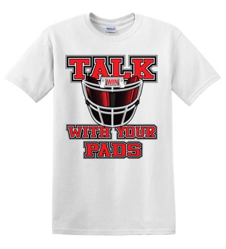 Epic Adult/Youth Talkwithyourpads Cotton Graphic T-Shirts