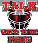 Epic Ladies Talkwithyourpads V-Neck Graphic T-Shirts