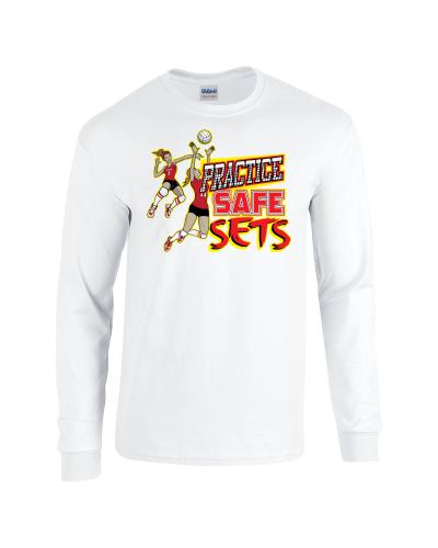 Epic Practice Safe Sets Long Sleeve Cotton Graphic T-Shirts. Free shipping.  Some exclusions apply.