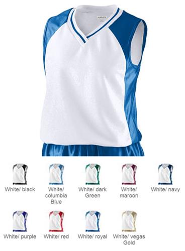 Augusta Girls' Wicking Mesh Competitor Jerseys. Decorated in seven days or less.