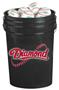 Diamond 6 Gallon Black Bucket Combo w/30 DOL-A OL Baseballs
