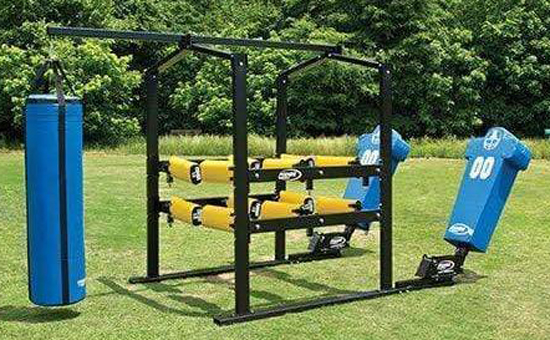 Fisher Blaster with Hanging Dummy and Pad Attachments - Football ...