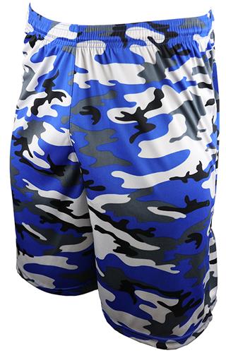 Adult 9" & Youth 6" Pro Blade Single Layer (CAMO PRINT) Basketball Shorts