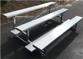 PEVO Tip-N-Roll 3 Row Bleachers