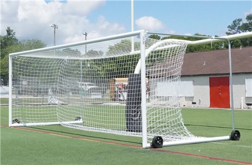 Pevo Stadium Series 4" Round Soccer Goal 8' x 24' STA (EACH). Free shipping.  Some exclusions apply.