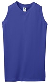 Augusta Sportswear Girls Sleeveless V-Neck Jersey 557