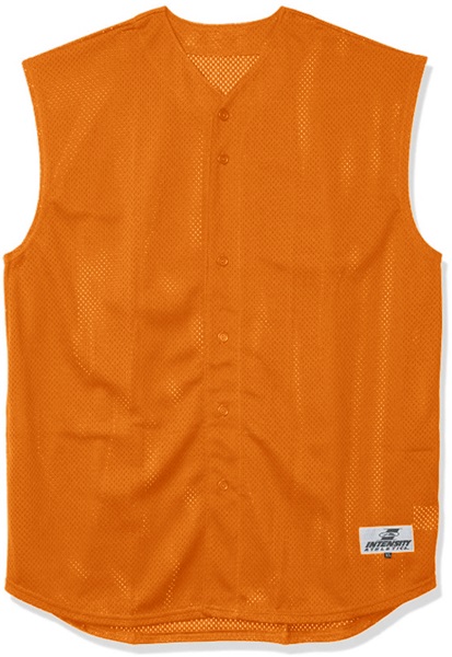 Youth Large (Maroon) Mesh Sleeveless Baseball Jerseys (pants not