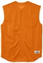 Adult Youth Mesh Full Button Front Sleeveless Baseball Jerseys
