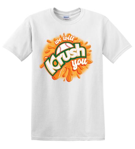 Epic Adult/Youth BB Krush You Cotton Graphic T-Shirts. Free shipping.  Some exclusions apply.