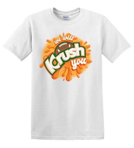 Epic Adult/Youth FB Krush You Cotton Graphic T-Shirts. Free shipping.  Some exclusions apply.