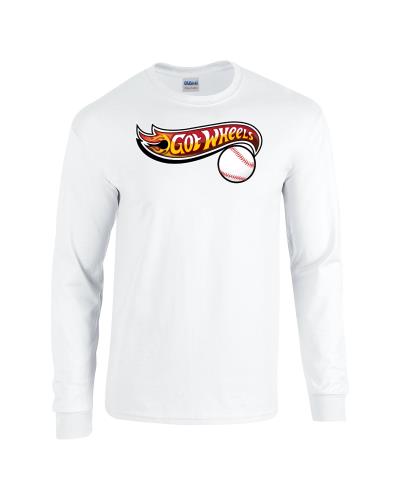 Epic BB Got Wheels Long Sleeve Cotton Graphic T-Shirts. Free shipping.  Some exclusions apply.