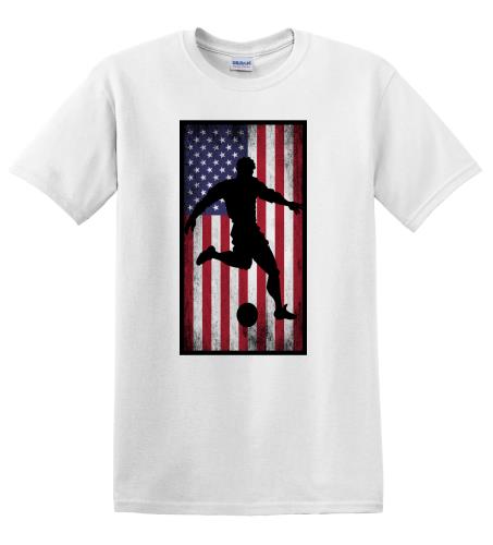 Epic Adult/Youth Soccer Flag Cotton Graphic T-Shirts. Free shipping.  Some exclusions apply.