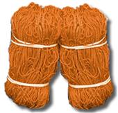6'H x 18'W x 2'D x 7'B 3mm Twisted Soccer Nets (PAIR)