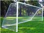 All Goals 6'6" x 18'6" 4" Round Aluminum Soccer Goals PAIR PAR-6518