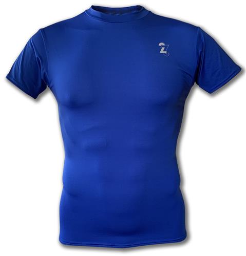 Adult Mens AXL  (RED) Short-Sleeve Compression Crew-Neck Tee Shirt