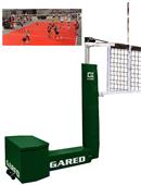 Gared GO COURT Jr One-Court Portable Volleyball System 8536PKG
