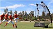 Bow Net Football Portable Solo Kicker Pro