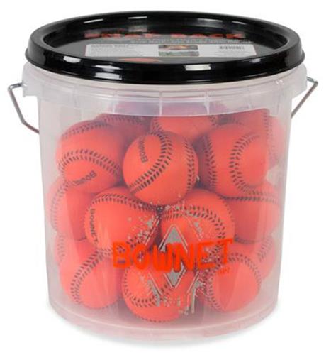 Bownet Orange Squeeze Ball 12PK or Bucket of 24 Balls. Free shipping.  Some exclusions apply.
