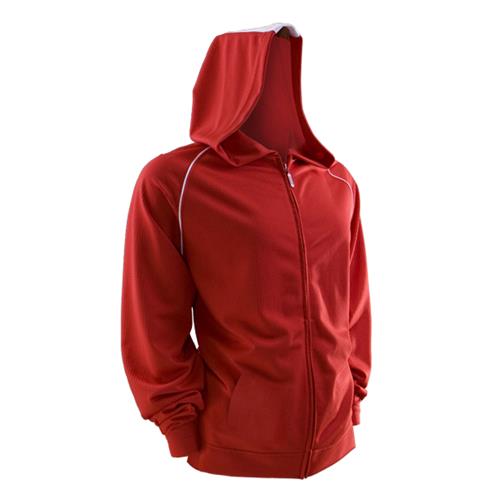 Women's Brushed Tricot Warm-Up Hoodie Jacket