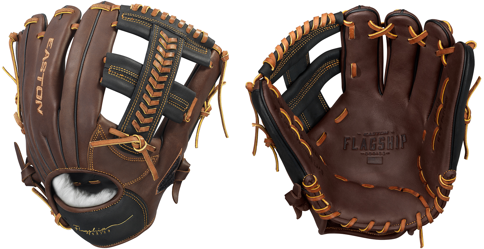 E170892 Easton Flagship Series 11.75" Deep Infield Pattern Baseball Glove