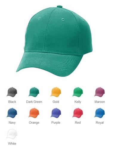 Augusta Sport Flex Brushed Twill Six-Panel Cap. Embroidery is available on this item.